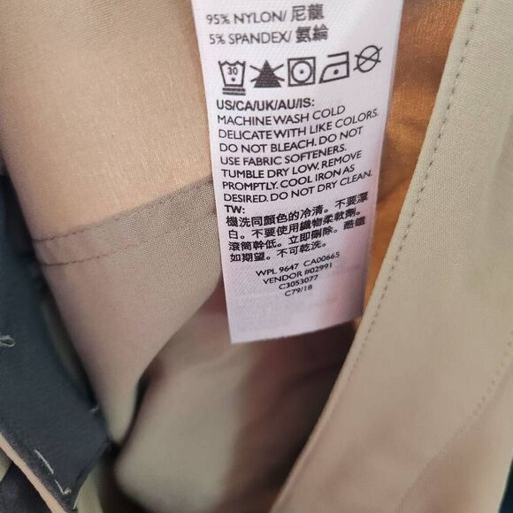 Eddie Bauer Mens Tech Pant Size 32x30 Tan Nylon Spandex Outdoor Hiking Casual - Picture 12 of 12